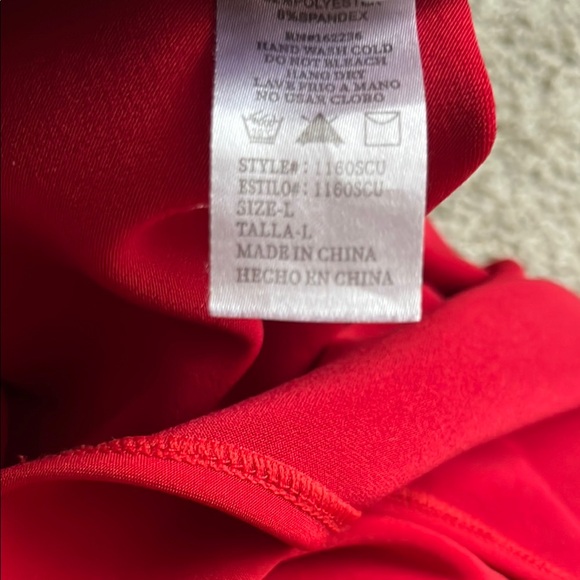 New Mix Red Pencil Skirt Knee-Length Work - Picture 3 of 5